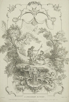 La Pellerine Alteree Гравюра (конец XVIII века), Франция артикул 5103b.