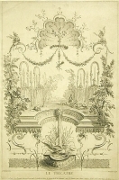 Le Theatre Гравюра (вторая половина XVIII века), Франция артикул 5120b.