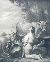 L`Enfant prodigue Литография (конец XIX века), Франция артикул 5197b.