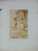Les Souliers Neufs № 7 Гравюра (вторая половина XIX века), Франция(?) артикул 5199b.